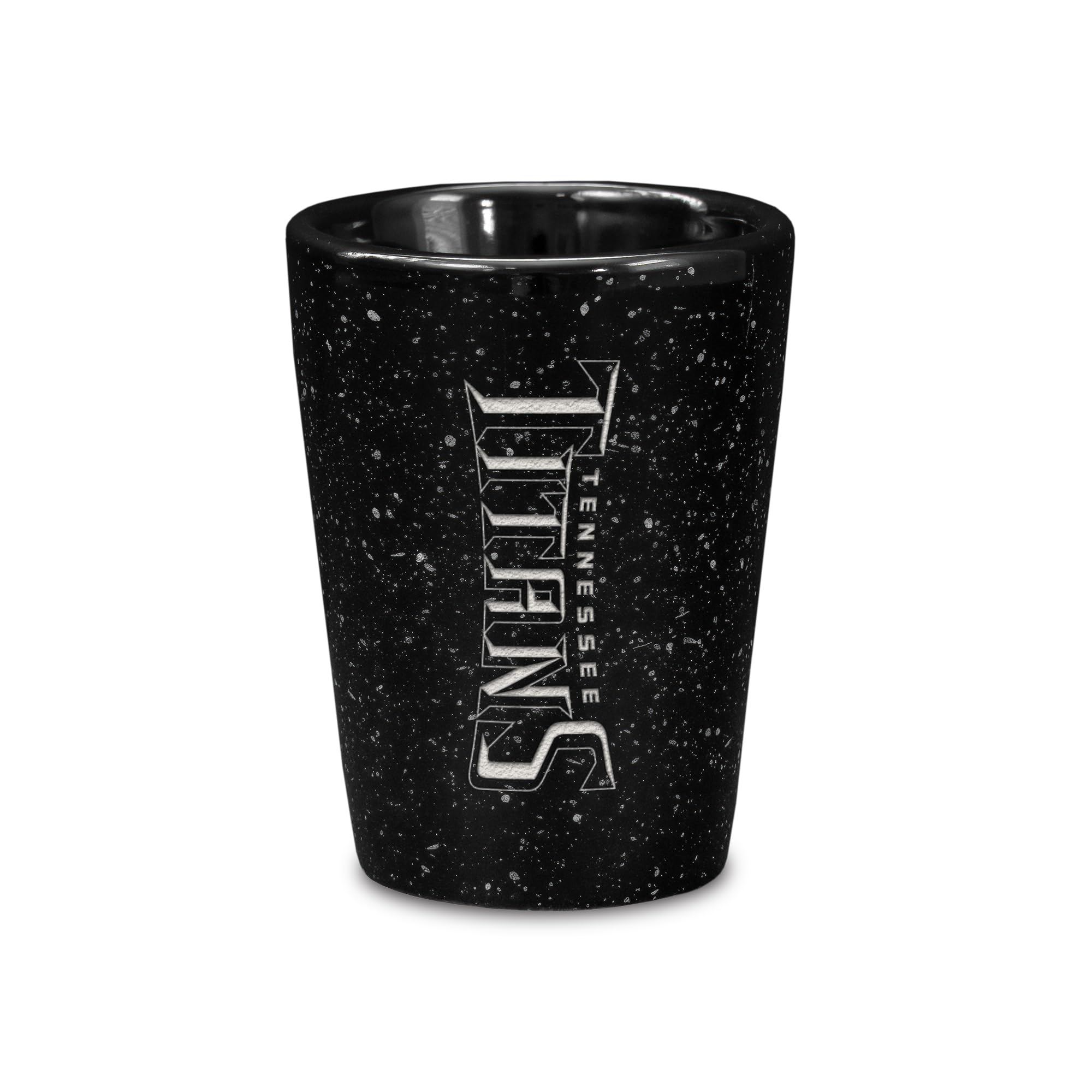 NFL Team Logo 2oz Ceramic Shot Glass - Laser Engraved in Official Team Colors | Perfect for Game Day Parties, Tailgating & Sports Bar Decor