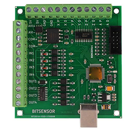 CNC Controller Board - Durable Anti-Interference Stepper & Servo Motor Control Card for DIY CNC Machines, 3D Printers, and Robotics Projects