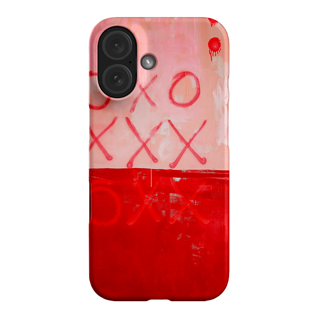 Premium Xoxo Phone Case - Shockproof & Slim Design for iPhone 15/14/13/12/11 Pro Max - Trendy Cute Protective Cover for Everyday Use, Travel & Outdoor Activities