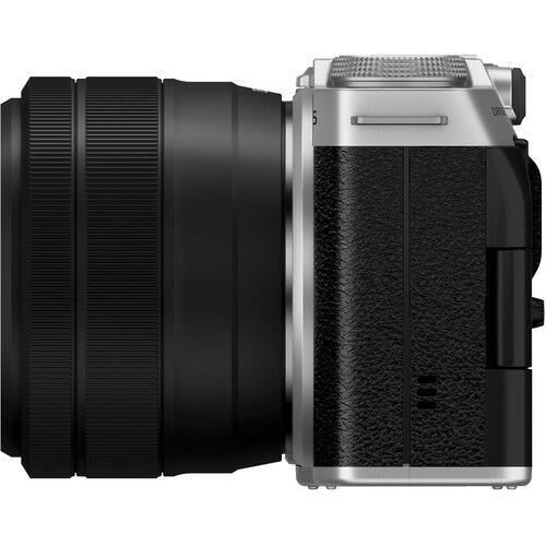 FUJIFILM X-M5 Mirrorless Digital Camera with XC 15-45mm f/3.5-5.6 OIS Lens Kit (Silver) - Compact & Lightweight for Travel, Vlogging & Street Photography