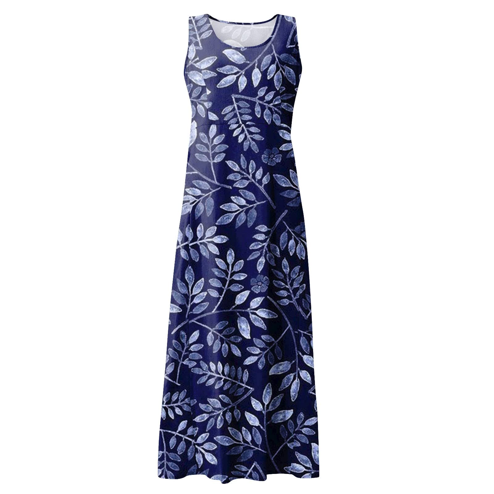 Plus Size Summer Dresses for Women 2024 - Linen Boho Maxi Dresses for Curvy Women | Flowy Beach Dress, Vacation Outfit & Casual Wear