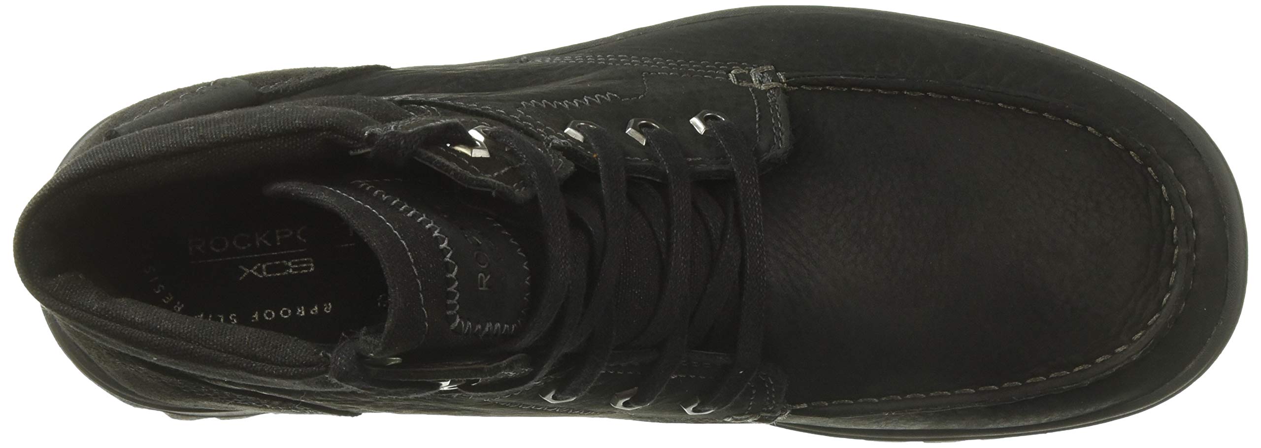 Rockport Men's World Explorer Moc Toe Slip-Resistant Casual Shoes - Comfortable Walking & Lightweight for Work, Travel & Everyday Wear