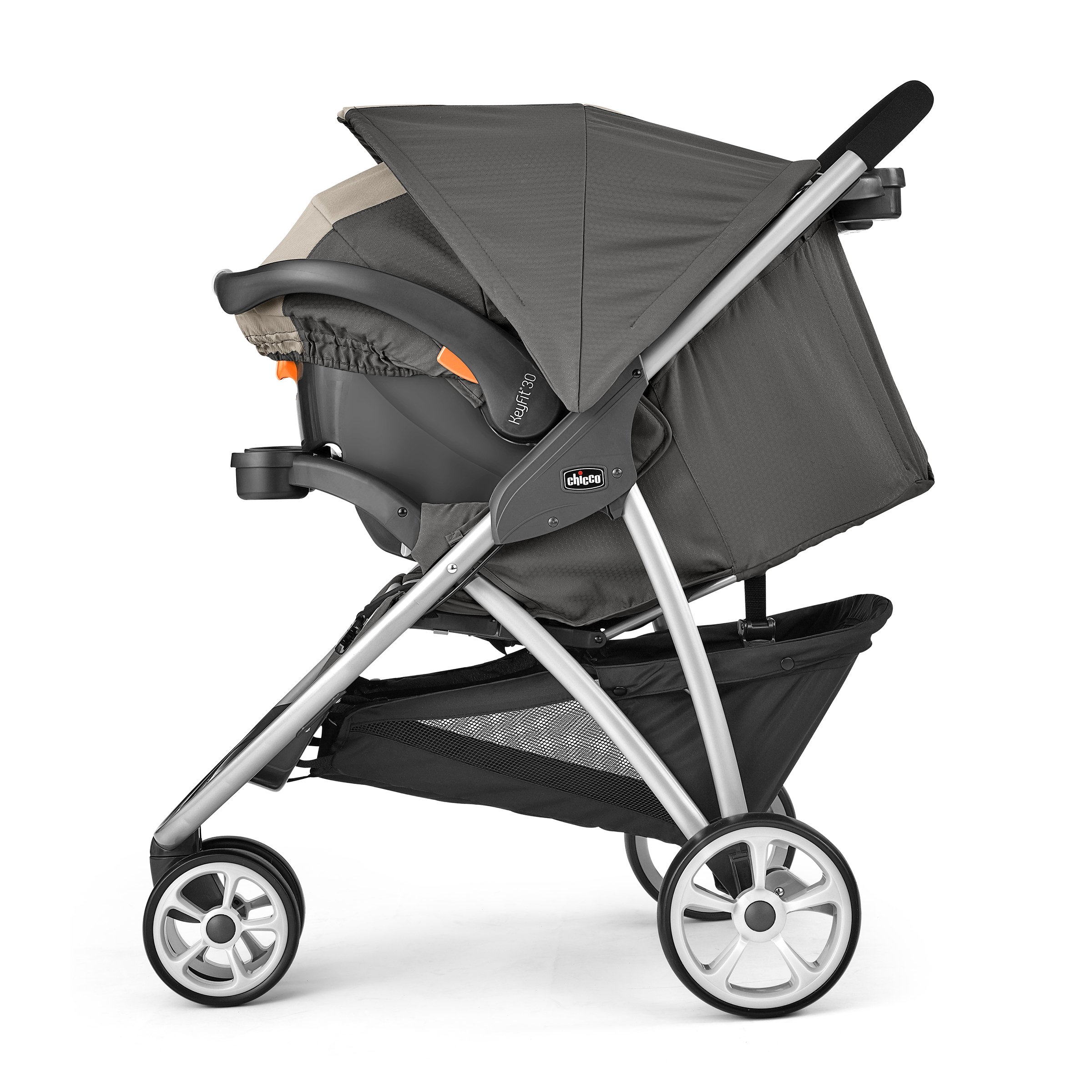 Chicco Viaro Travel System Stroller and Car Seat Combo in Cranberry Red - Perfect for Newborns, Infants & Toddlers | Ideal for Air Travel, Shopping & Daily Outings