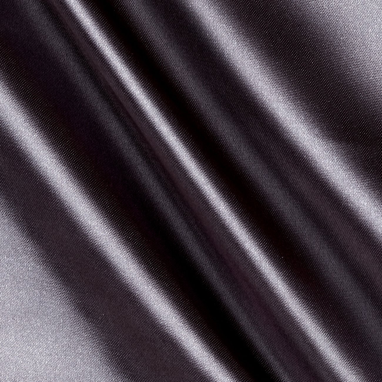Premium Bridal Satin Charcoal Fabric by the Yard - Soft Luxury Material for Wedding Dresses, Evening Gowns & Formal Attire