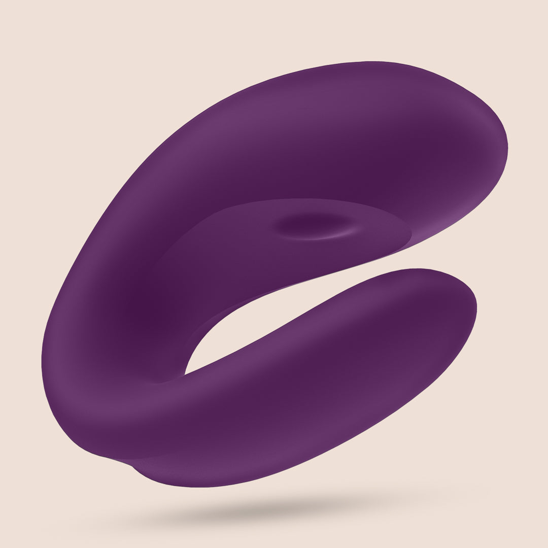 Satisfyer Double Joy App-Controlled Vibrator for Vaginal & Clitoral Stimulation - Perfect for Couples Play & Solo Pleasure