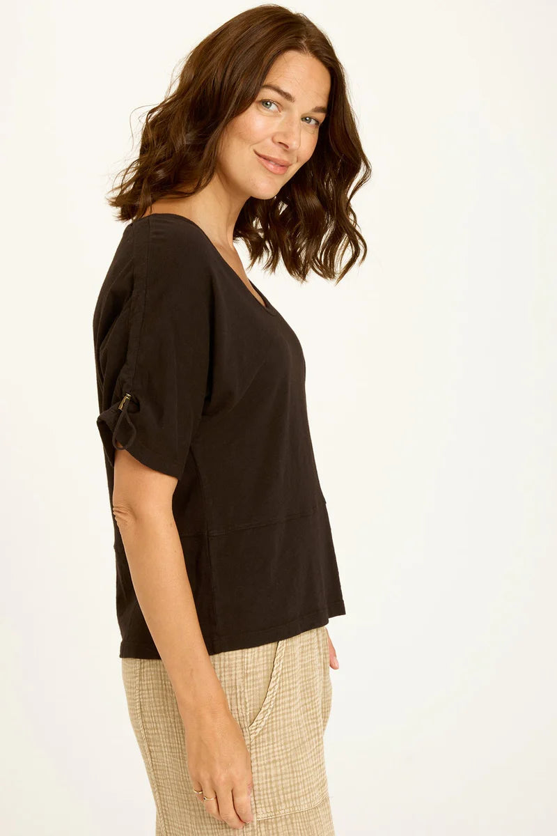 Ashla Top for Women - Stylish Black Blouse for Casual & Office Wear | Perfect for Work, Parties & Everyday Outfits