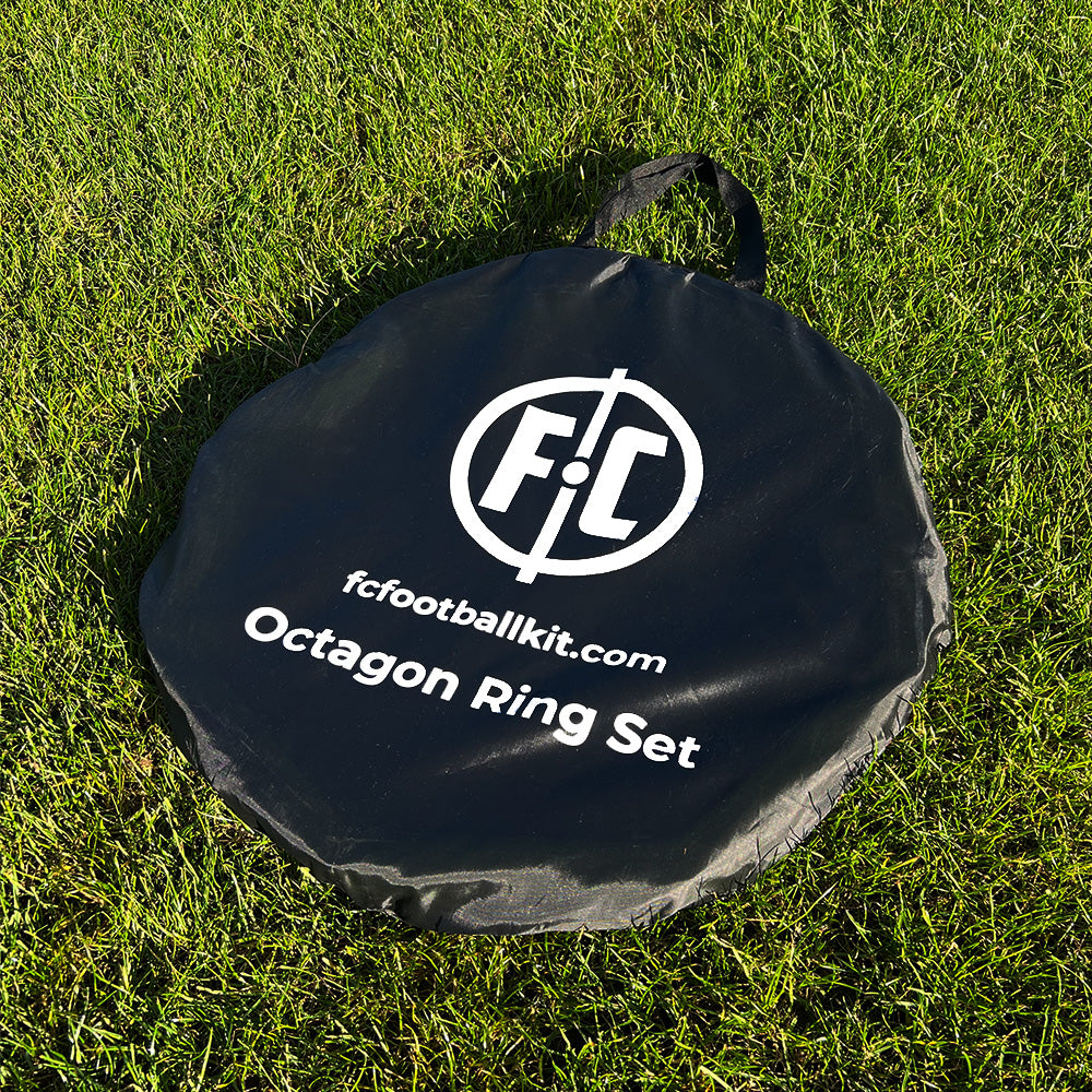 FC Octagon Agility Ring Ladder - Professional Training Equipment for Speed & Agility Drills - Perfect for Football, Soccer, Basketball & Fitness Training