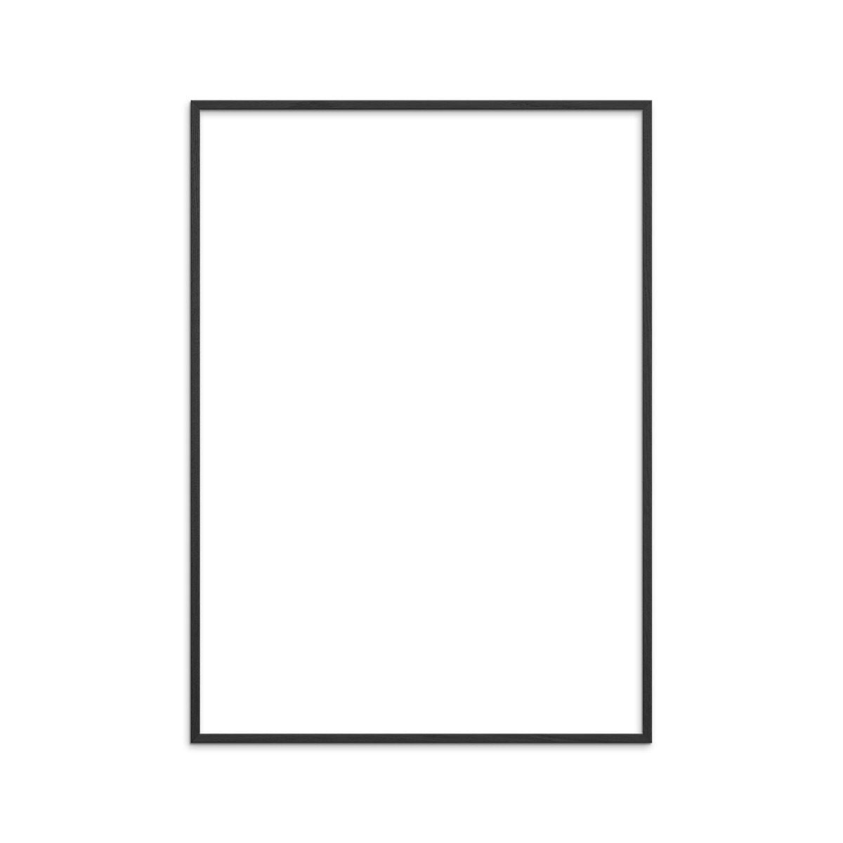 Premium CPH Wood Poster Frame in Black - Perfect for Wall Art, Photos, and Home Decor Display