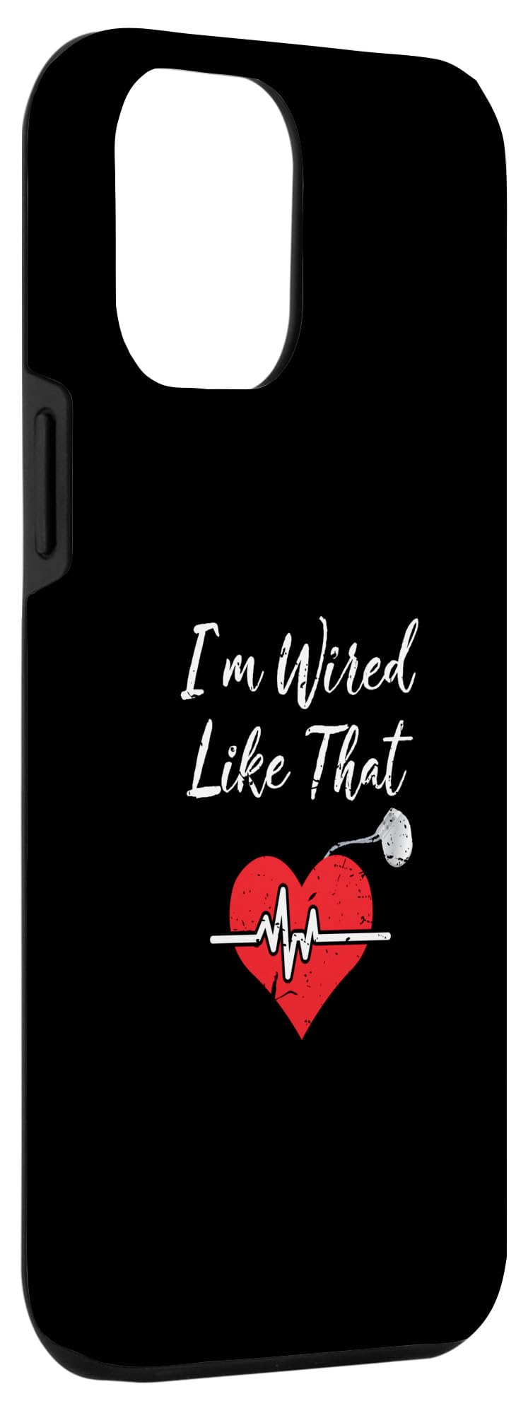 iPhone 12 Pro Max Case - Shockproof & Slim Protective Cover for ICD Surgery & Cardiac Pacemaker Users - Perfect for Daily Use, Work & Travel