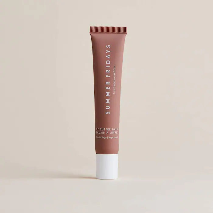 Summer Fridays Lip Butter Balm - Hydrating & Shining Lip Care for Dry Lips | All-Day Moisture, Nourishment & Glossy Finish | Perfect for Daily Use, Makeup Prep & On-the-Go Hydration
