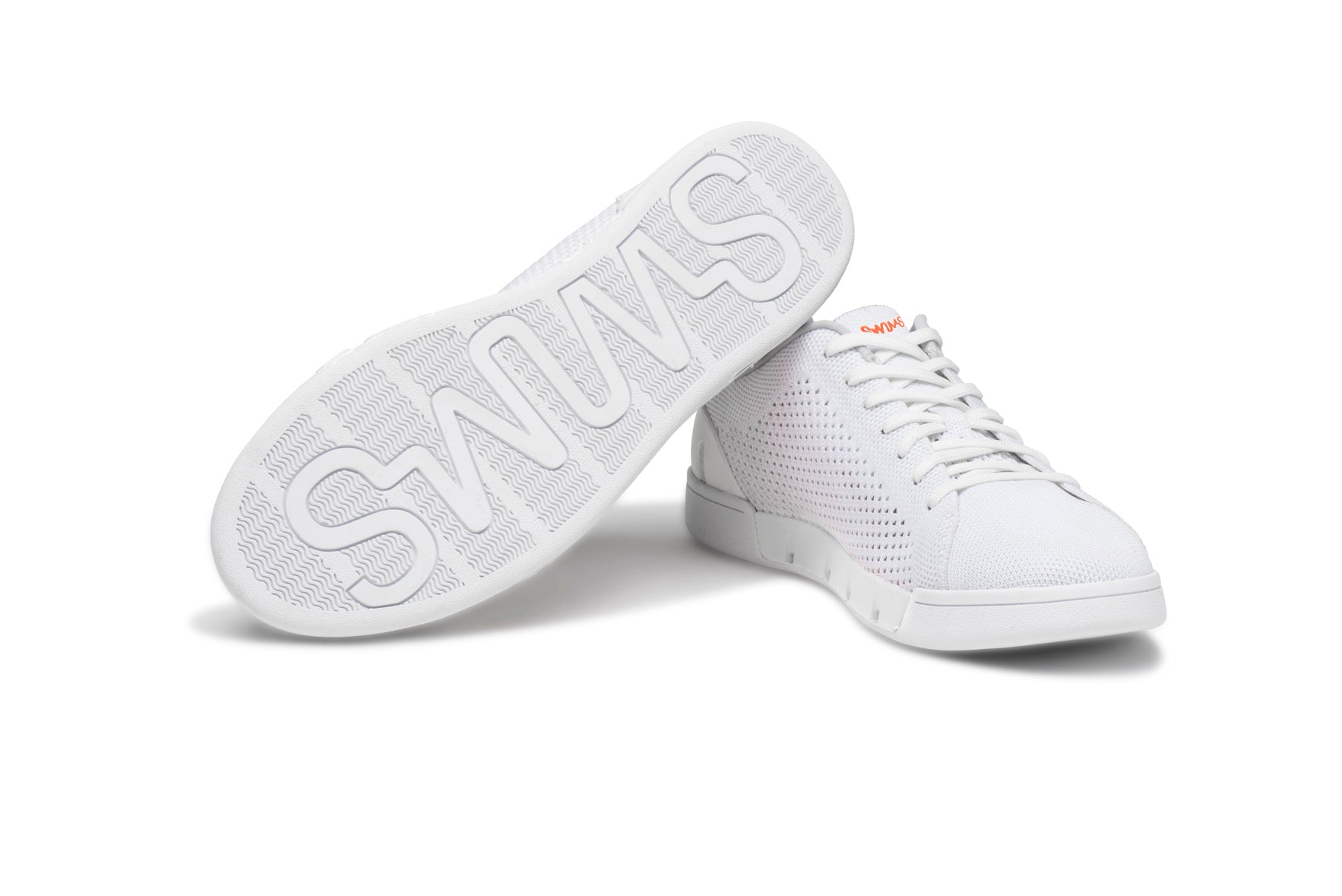 SWIMS Breeze Tennis Knit Sneakers - White | Comfortable & Breathable Casual Shoes for Men & Women | Perfect for Tennis, Walking & Everyday Wear