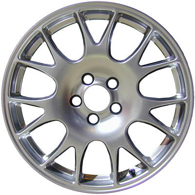 18-Inch Audi A4 OEM Wheel Rim ALY058797 (2006) - Hypersilver Finish - Part #8E0601025AN - Perfect for Replacement & Custom Upgrades