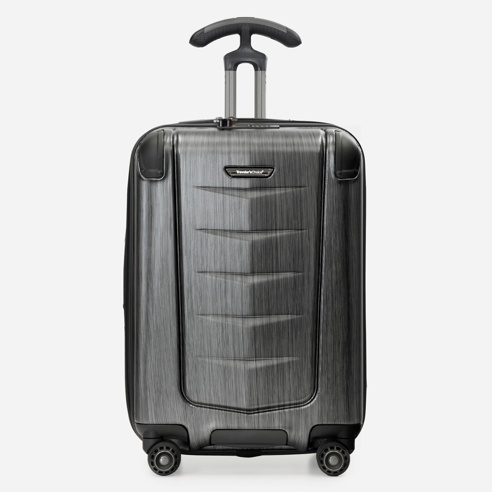 Silverwood Hardshell 3-Piece Luggage Set with Spinner Wheels - Lightweight Suitcase for Travel, Business Trips & Vacations (Carry-On, Medium & Large)