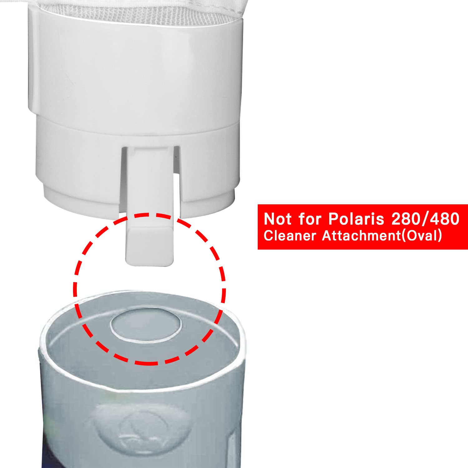 Polaris 360 & 380 Pool Cleaner Replacement Filter Bags - 2 Pack with 360° Zipper Closure - Compatible with In-Ground Pool Cleaners - Perfect for Leaves, Debris & Fine Particle Filtration