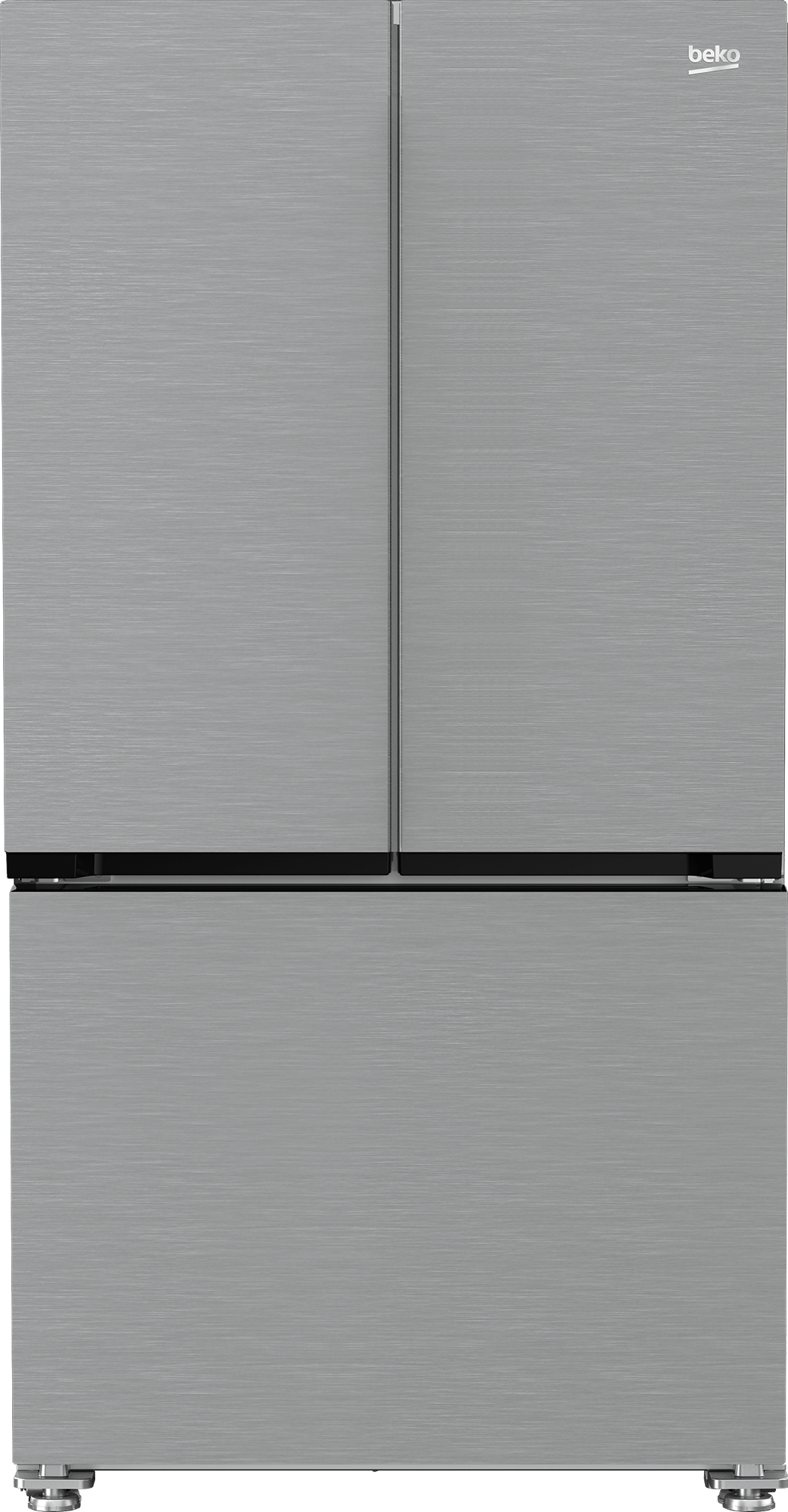 Beko BFFD3614ZSS 36 Inch French Door Refrigerator with HarvestFresh Technology - Energy Efficient Stainless Steel Smart Fridge for Modern Kitchens & Large Families