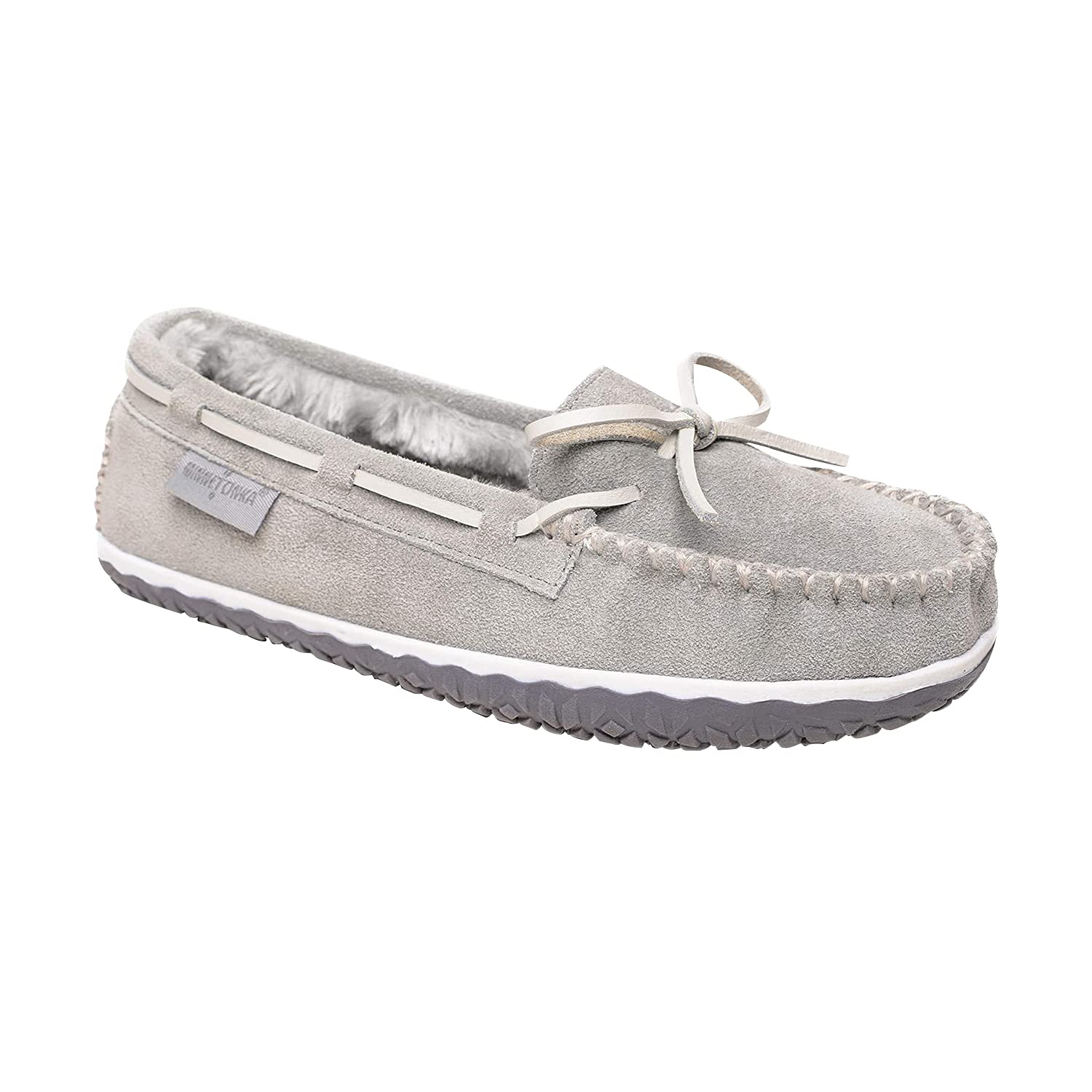 Minnetonka Women's Tilia Suede Moccasin Slippers - Soft Indoor/Outdoor House Shoes for Comfort & Style | Perfect for Home, Travel & Casual Wear