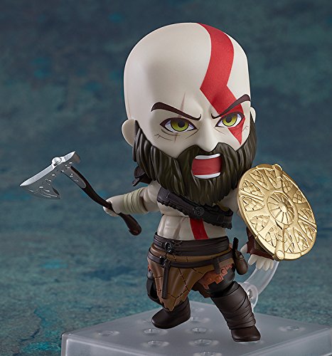 Good Smile God of War: Kratos Nendoroid Action Figure - Collectible Anime Toy for Ages 15-99 | Perfect for Gaming Fans, Display & Gift Giving