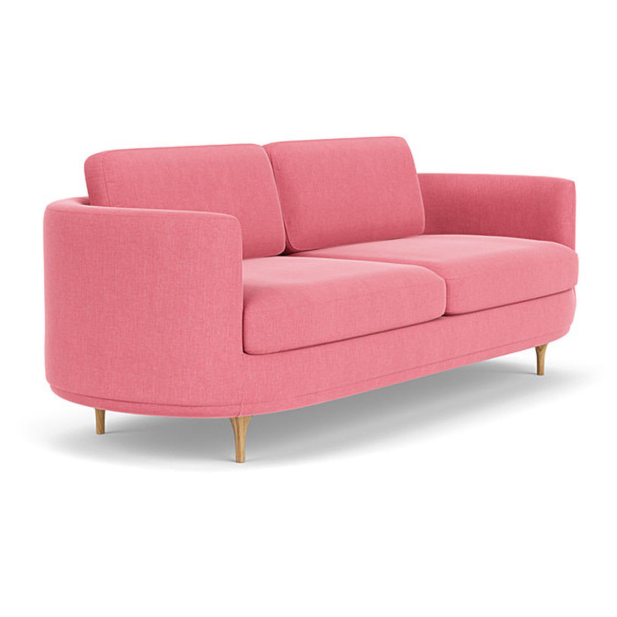 Elinor Fabric 3-Seater Sofa - Modern Comfortable Living Room Couch for Small Spaces, Apartments & Cozy Homes | Perfect for Lounging, Entertaining & Relaxing