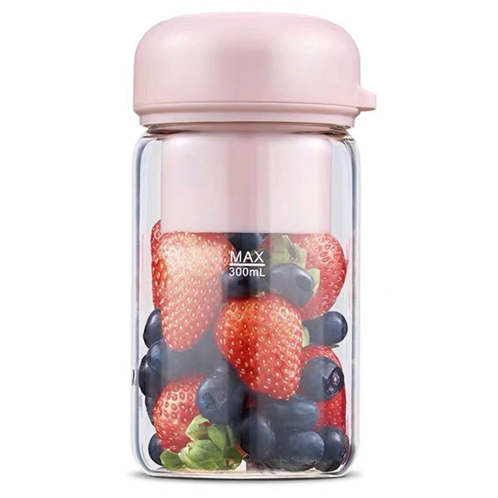 KuCharm 300ml Portable Blender - Rechargeable Mini Smoothie Maker, Personal Juicer Cup for Fruits, Vegetables & Shakes - Perfect for Travel, Gym, Office & Home Use