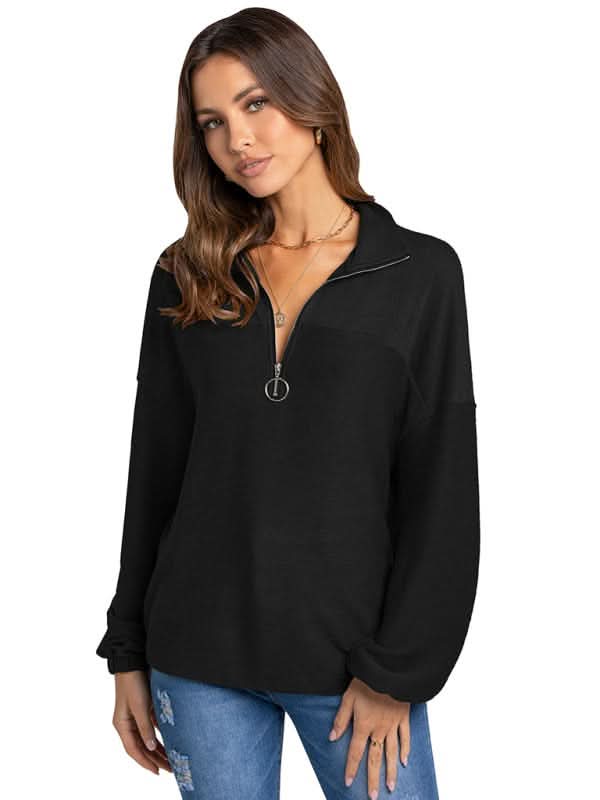 Casual Solid Zip Hoodie - Lightweight & Stylish Men's & Women's Pullover for Everyday Wear, Travel & Outdoor Activities