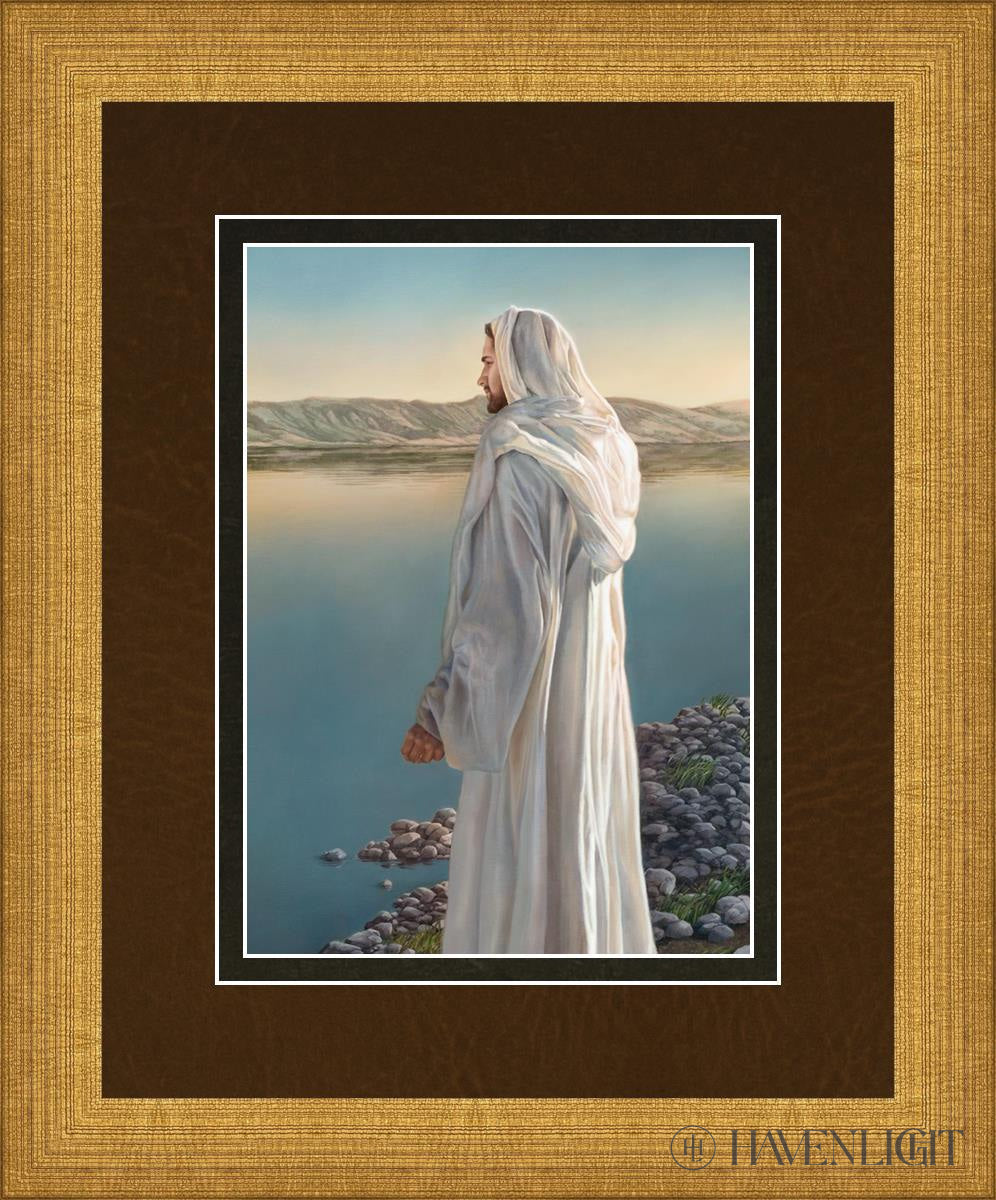 Come Follow Me by Liz Lemon Swindle - Inspirational Christian Art Print for Home, Office & Church Decor - Perfect for Gifts & Spiritual Uplift