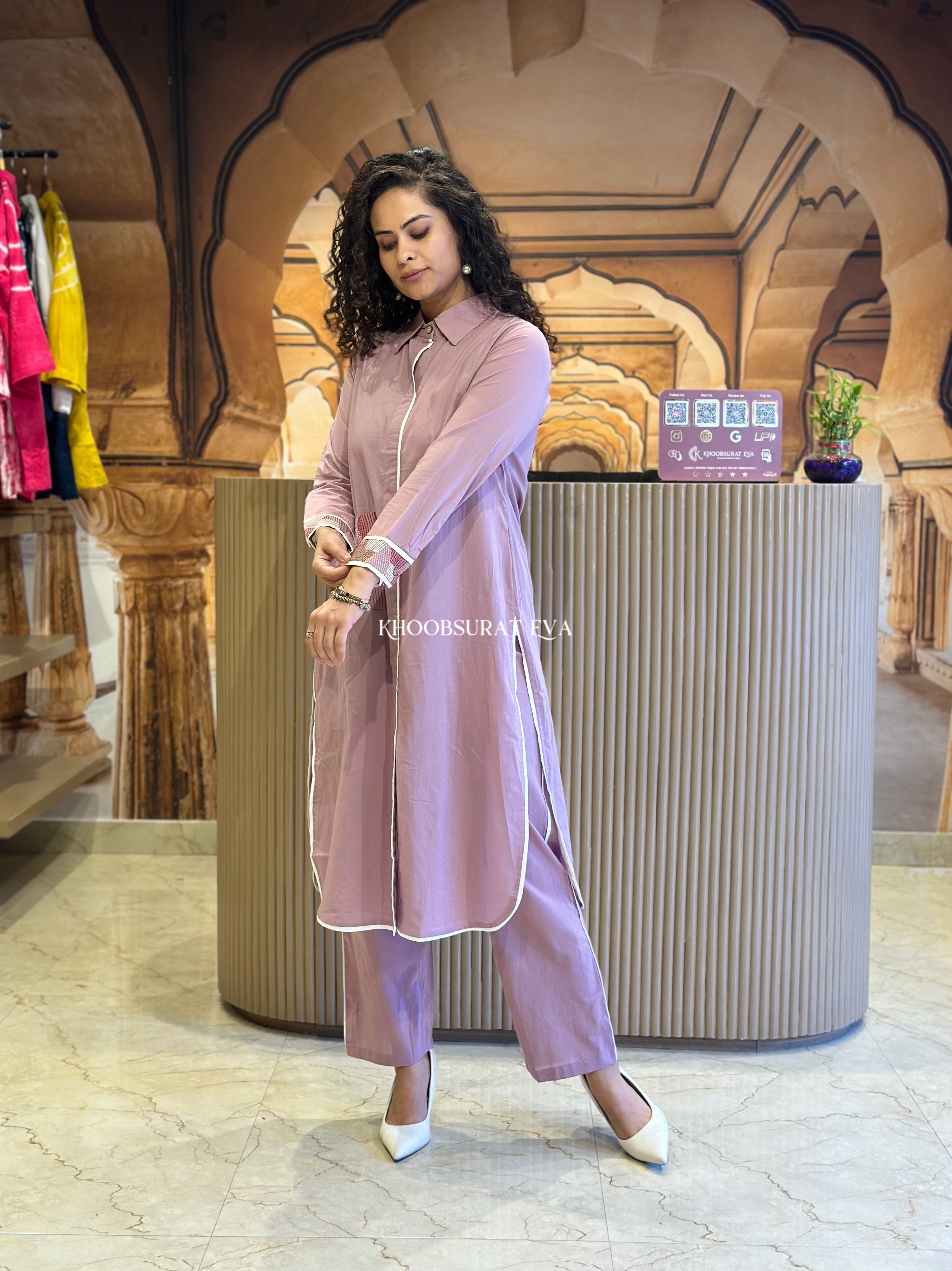 Stylish Purple Kurta Set for Women | Elegant Indian Ethnic Outfit | Perfect for Festivals, Weddings & Special Occasions
