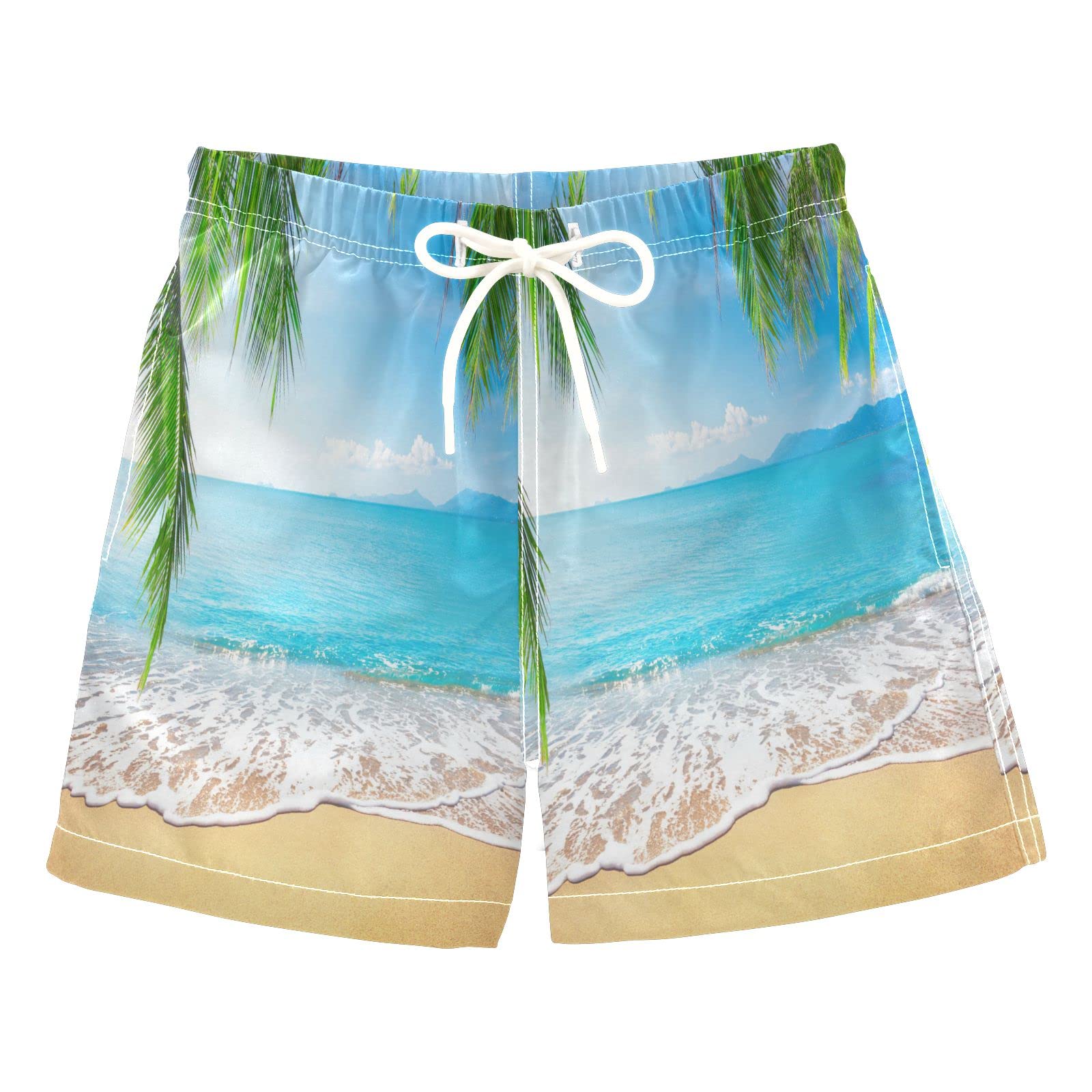 ODAWA Boys Swim Trunks Quick Dry - Toddler Swim Shorts for Beach, Pool & Water Play | Comfortable Bathing Suits for Kids 2-5 Years