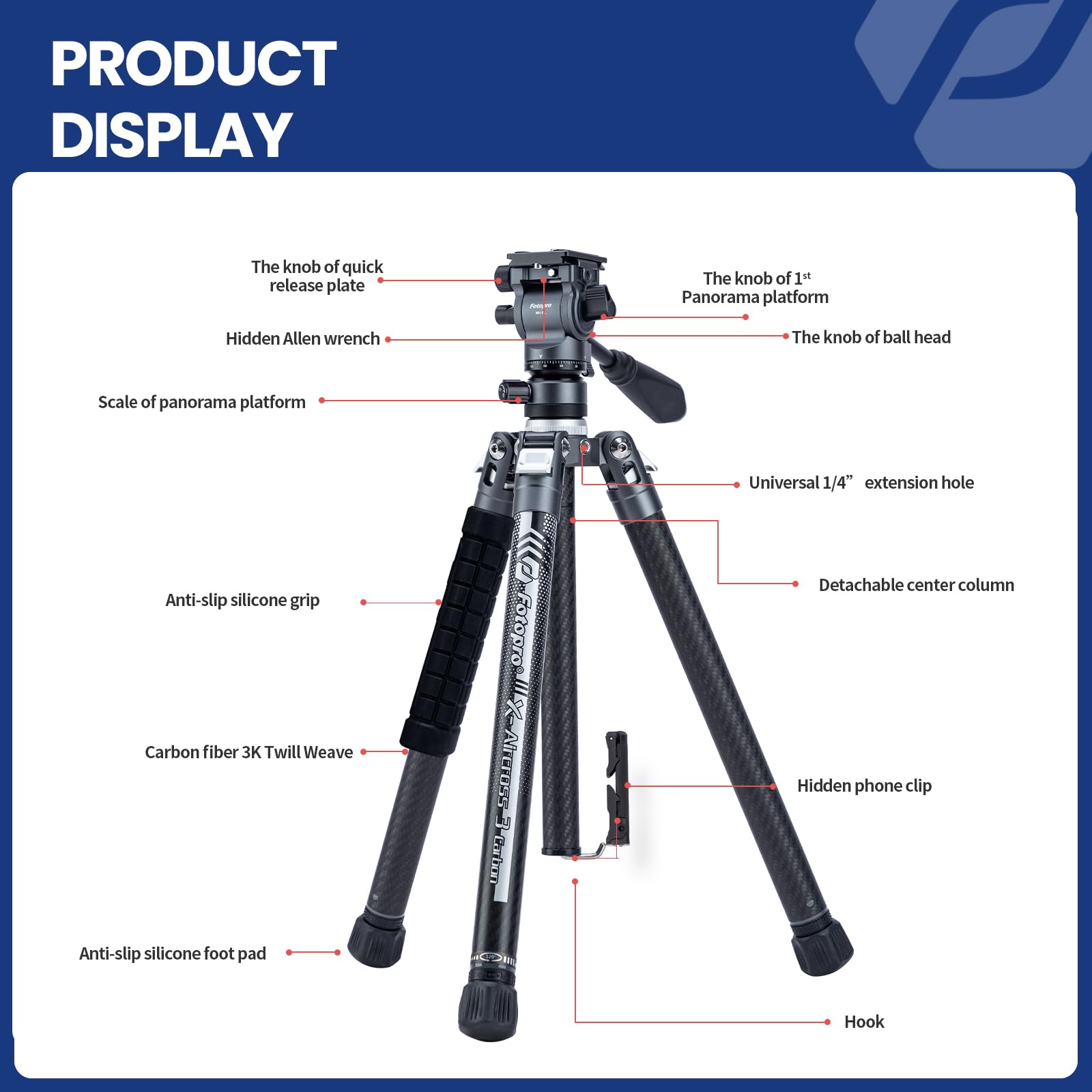 Fotopro X-Aircross 3 62
