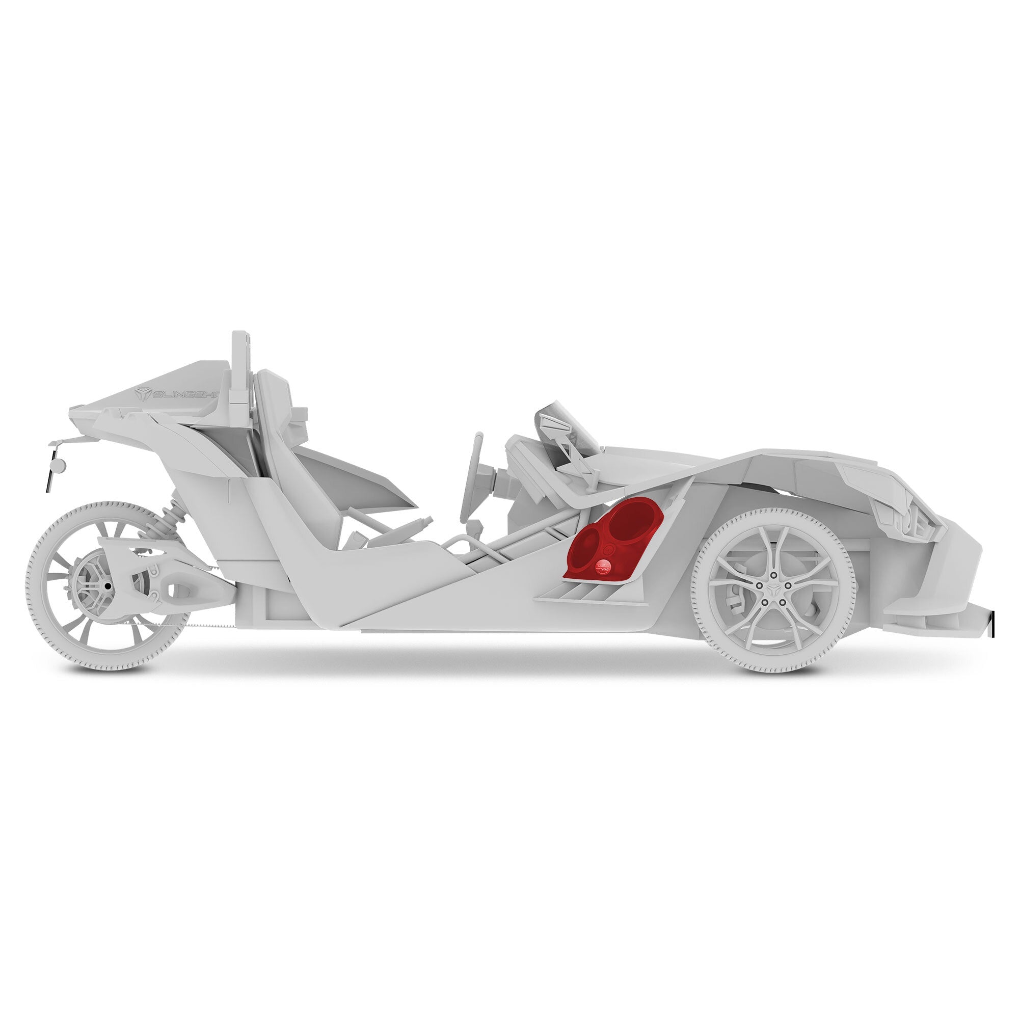 Polaris Slingshot Front Fender Dual 8