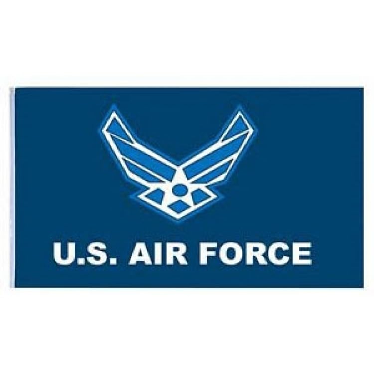 Premium USAF Polyester Flag - Durable American Air Force Flag for Outdoor & Indoor Use - Perfect for Military Support, Patriotic Decor, and Special Events