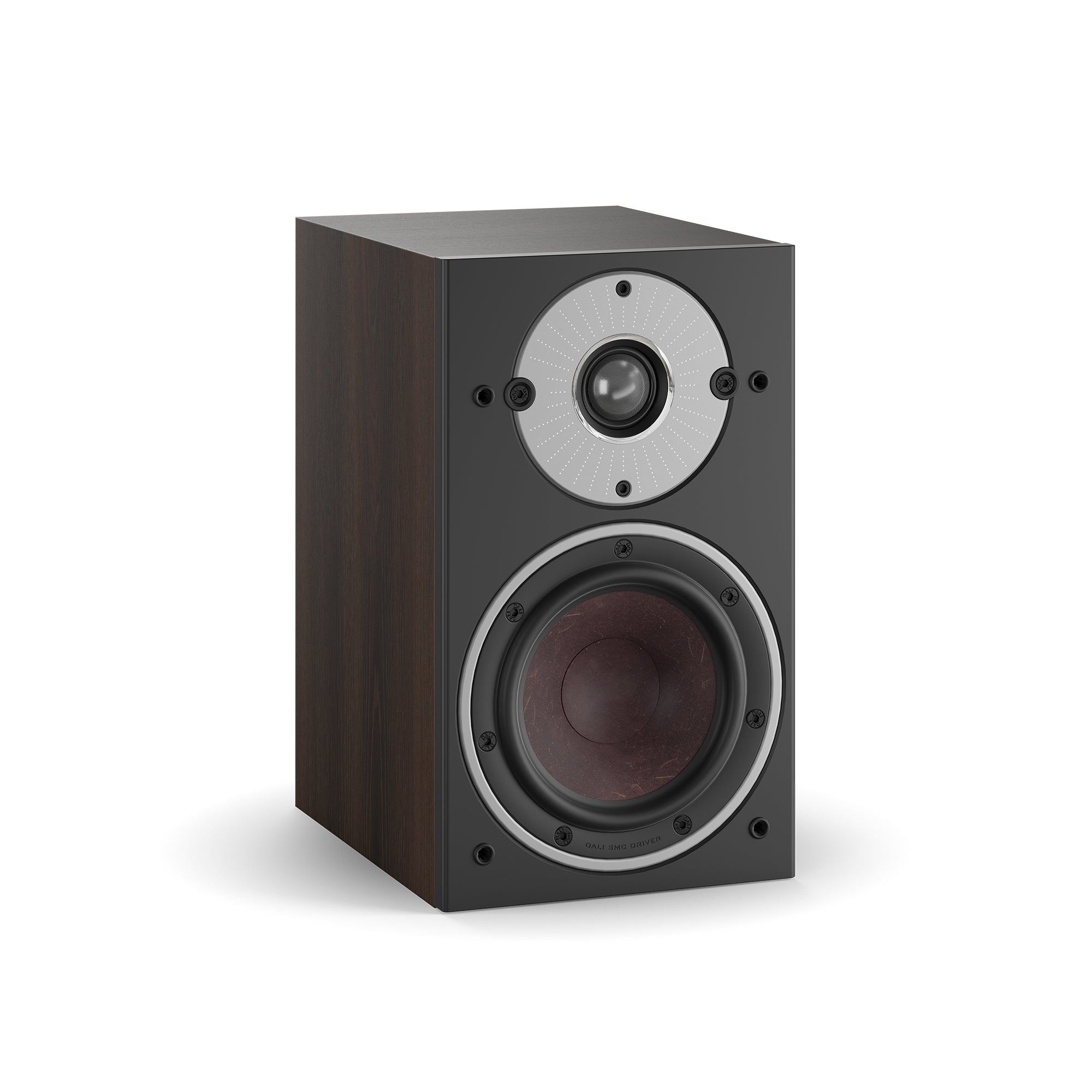 DALI OBERON 1 Bookshelf Speakers - Premium HiFi Stereo Sound for Home Theater, Music Listening & Gaming (Pair, Black/Walnut/White) - Perfect for Living Rooms, Bedrooms & Home Offices