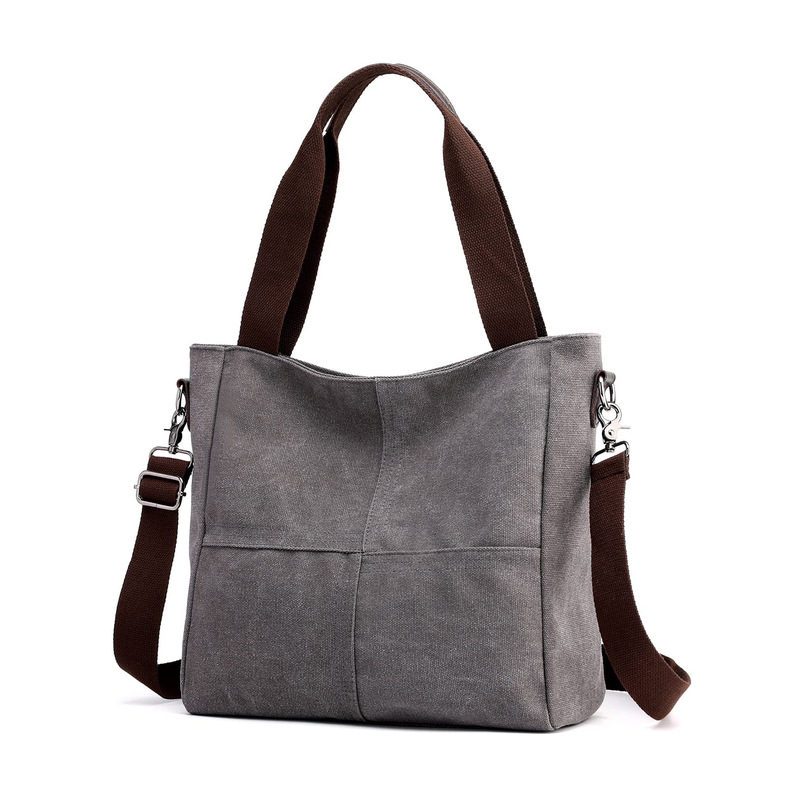 DOURR Women's Canvas Crossbody Bag - Stylish Cotton Hobo Handbag for Everyday Use | Perfect for Work, Travel & Casual Outings