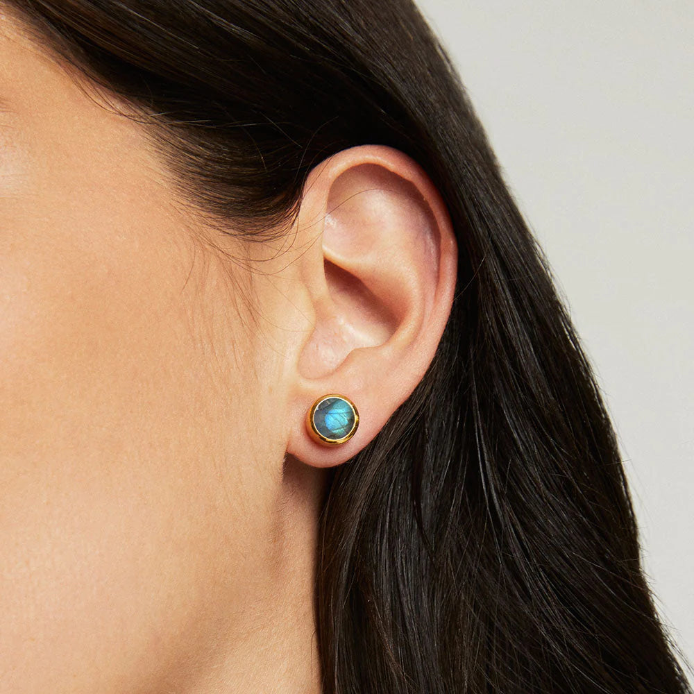 Dean Davidson Signature Midi Studs Earrings for Women - Sterling Silver Fashion Jewelry for Everyday Wear & Special Occasions