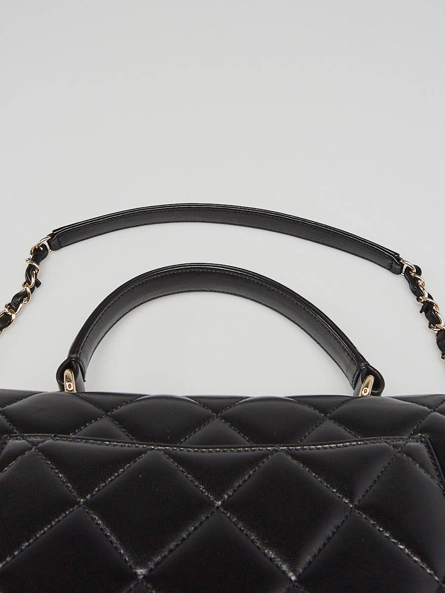 Chanel Small Flap Bag Lambskin Leather Black - Luxury Designer Crossbody Purse for Women | Perfect for Evening Events, Parties & Date Nights