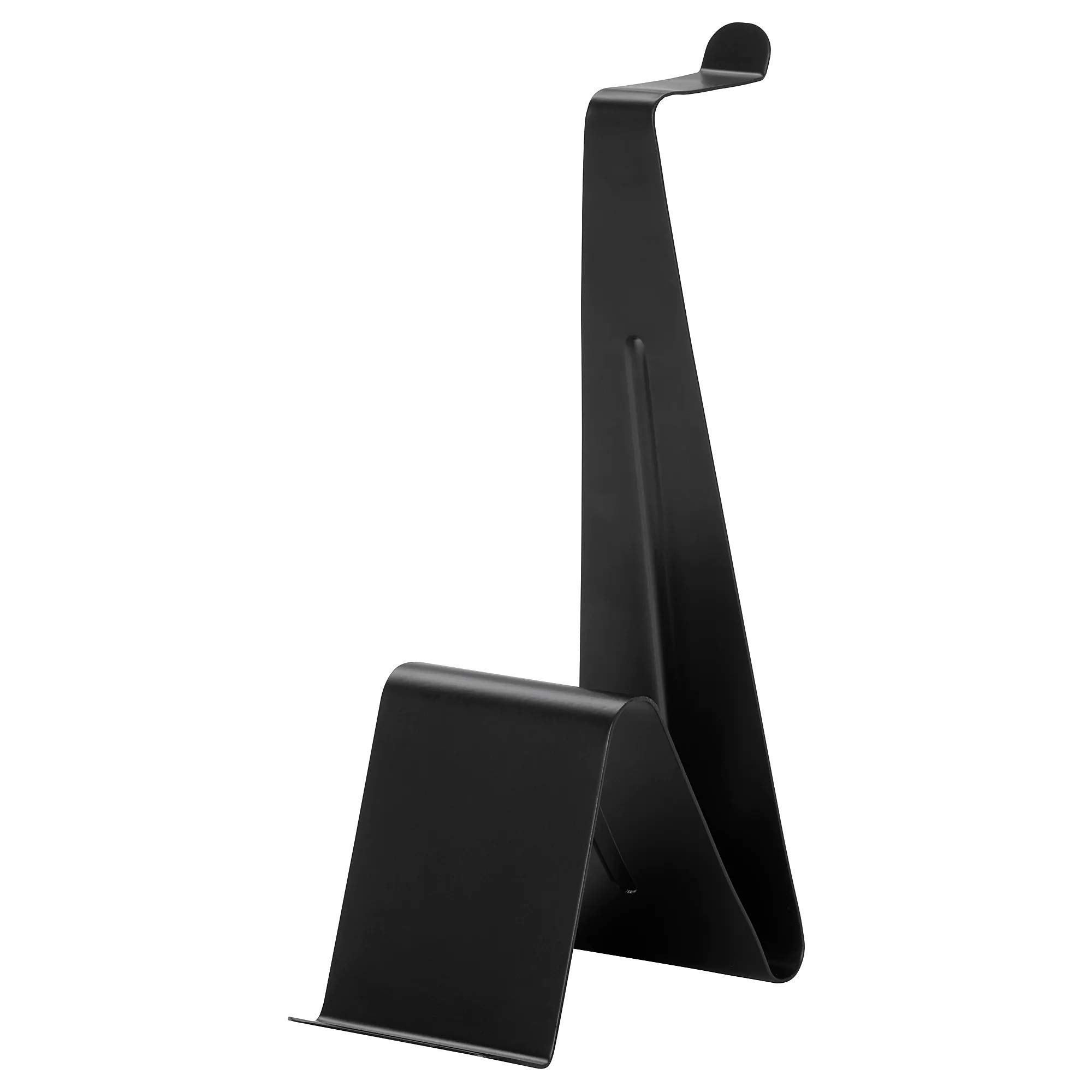 IKEA Mojlighet Headset and Tablet Stand - Black (004.342.77) | Organizer for Desk, Office & Home | Perfect for Work, Gaming & Streaming Accessories