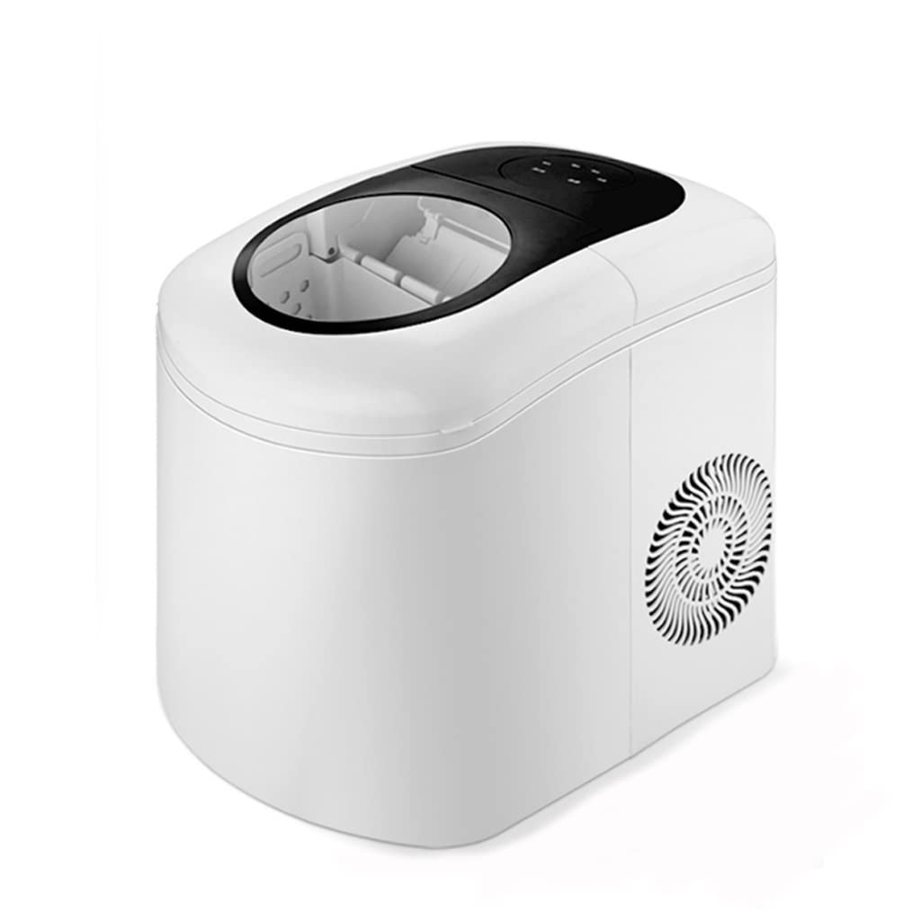 Commercial Automatic Ice Maker Machine - Electric Round Block Ice Cube Maker for Small Bars, Coffee Shops & Home Use | Perfect for Cocktails, Beverages & Cold Drinks
