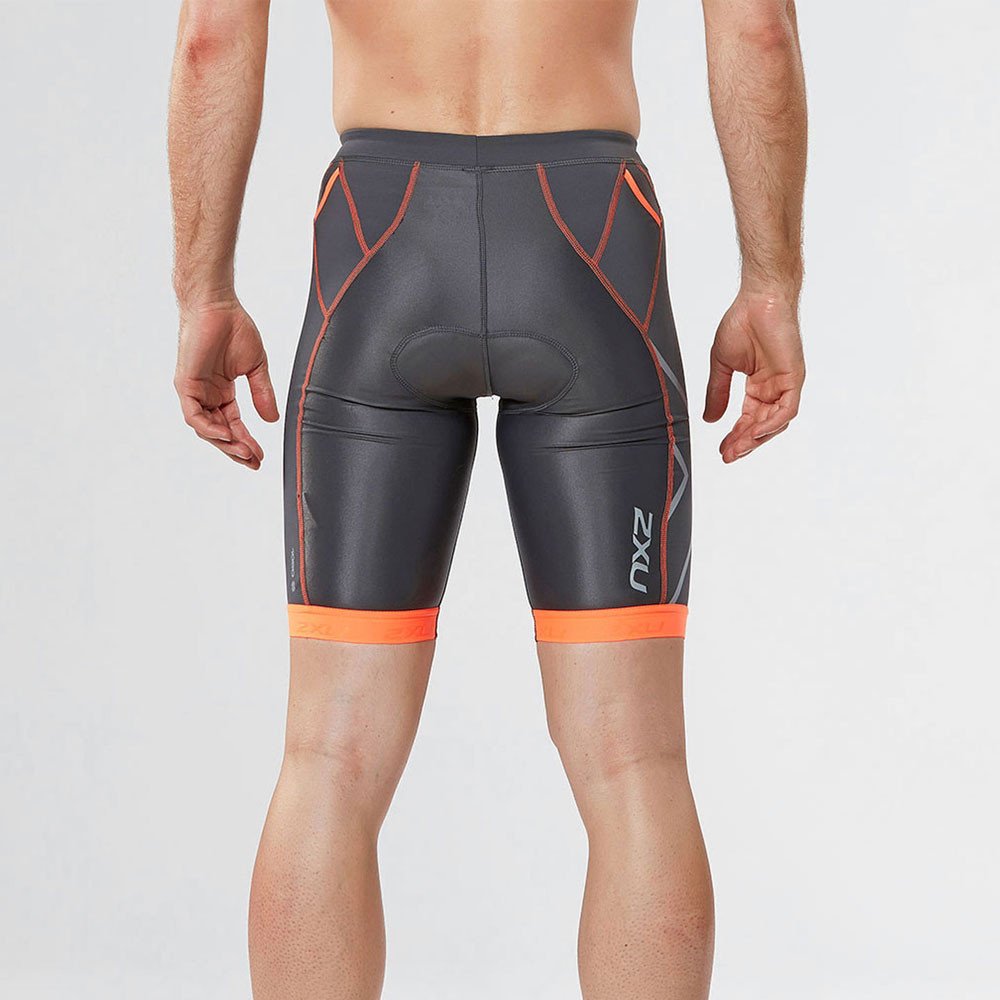 2XU Men's Compression Tri Shorts - High-Performance Triathlon & Cycling Shorts for Comfort & Speed - Ideal for Training, Racing & Endurance Sports