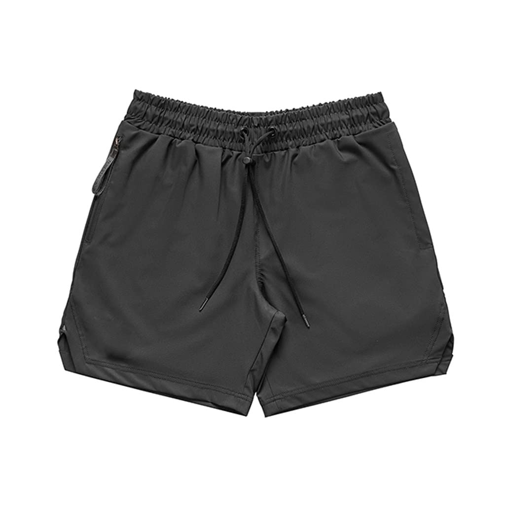 Men's Waterproof Breathable Quick-Dry Sports Shorts - Casual Jogging Fitness Shorts with 5-Pocket Design (XXXL, Blue) - Perfect for Running, Gym Workouts & Outdoor Activities