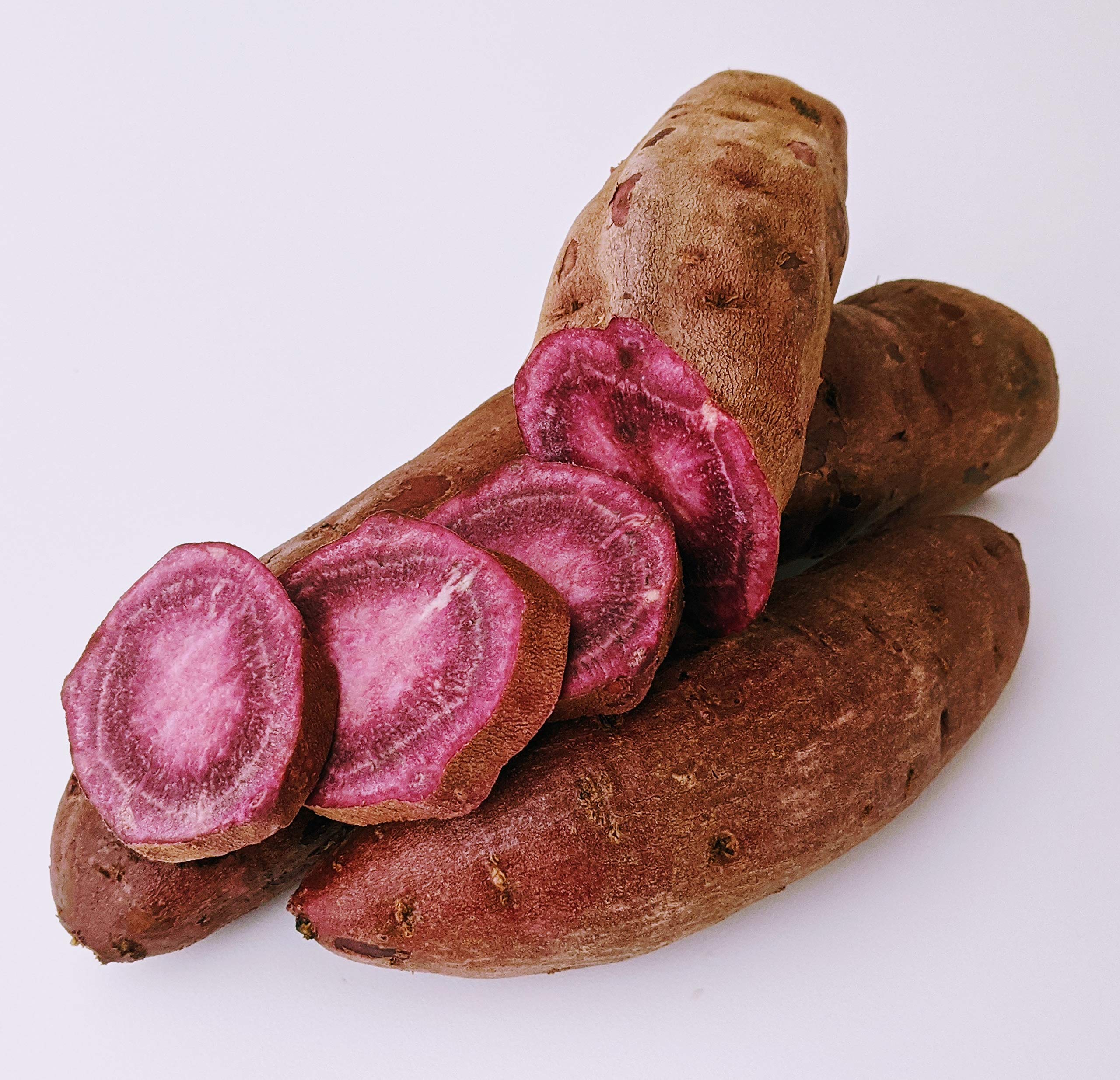 Organic SC Farm Fresh Purple Sweet Potatoes - Non-GMO, Pesticide-Free, 5lb Bag - Perfect for Baking, Roasting & Healthy Meals