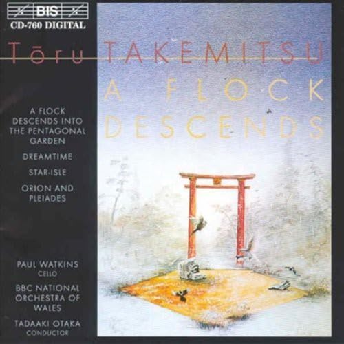 Takemitsu: A Flock Descends Into the Pentagonal Garden & Orchestral Works CD | Japanese Contemporary Classical Music for Relaxation & Meditation