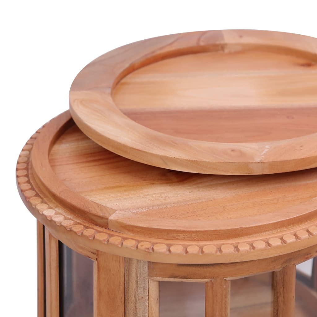 Solid Mahogany Wood Coffee Table 19.7