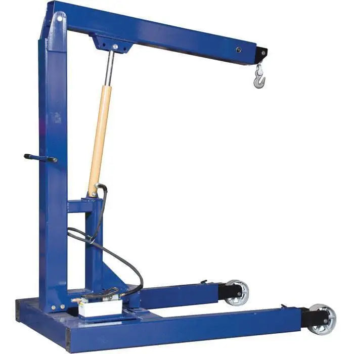 Hein Werner 2 Ton Capacity Engine Hoist Crane - HW93806 Heavy Duty Automotive Lift for Engine Removal & Installation | Perfect for Car Repair Shops & DIY Mechanics