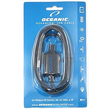 Scuba Diving Computer USB Cable - OceanLog PC Interface for Data Transfer & Logbook Sync | Compatible with Windows & Mac | Perfect for Dive Log Management & Gear Maintenance