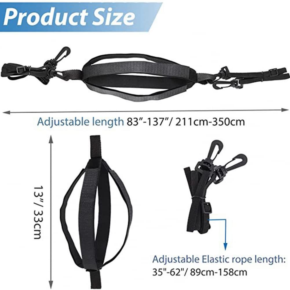 Volleyball Spike Trainer Set - Flexible & Durable Volleyball Training Equipment for Beginners - Improve Serving, Jumping & Arm Speed - Perfect for Indoor & Outdoor Volleyball Practice, Games & Drills