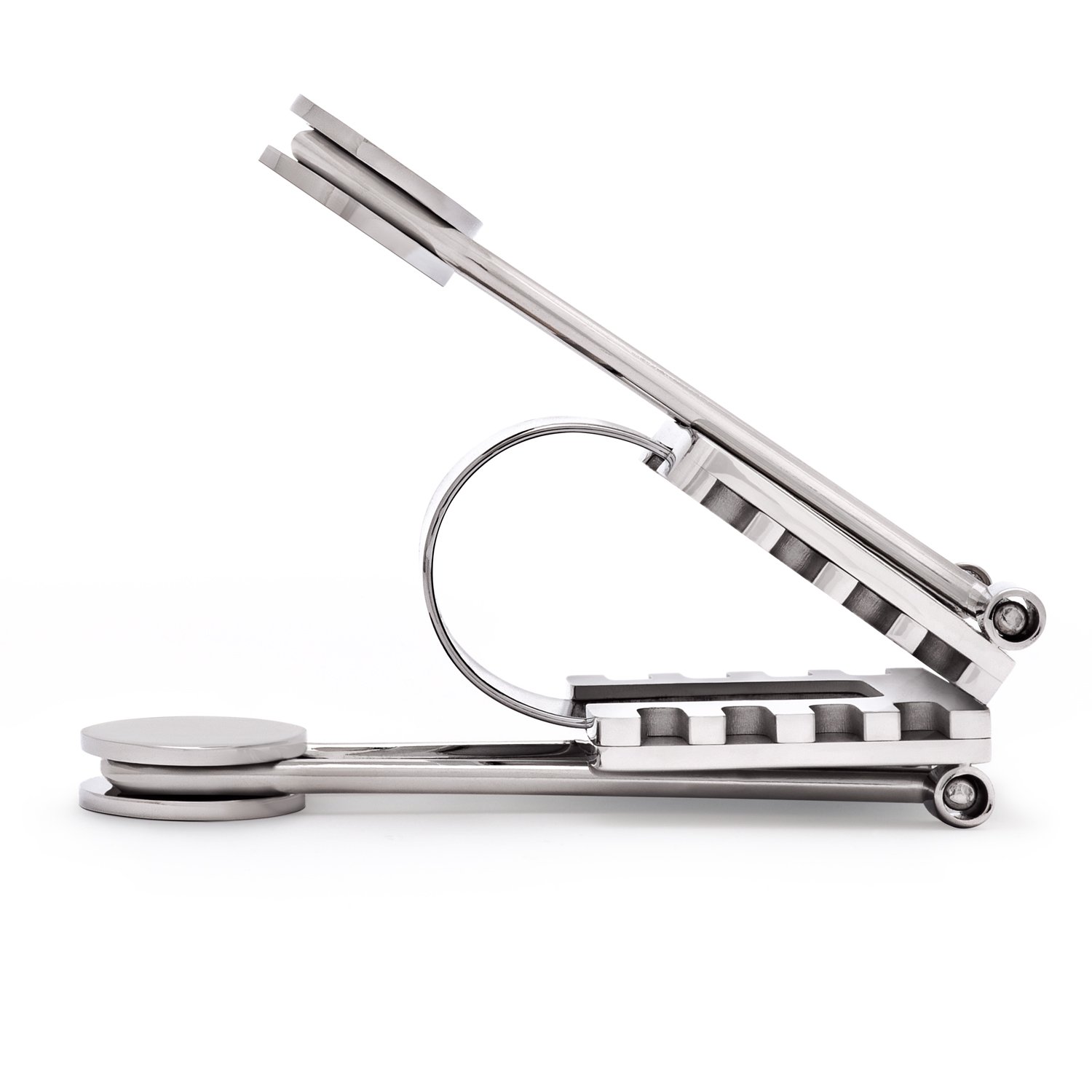 Premium Stainless Steel Money Clip for Men - Slim Minimalist Wallet & Credit Card Holder - Durable Ionic Plated Metal Bill Binder - Perfect for Everyday Carry, Business Travel, and Gifts