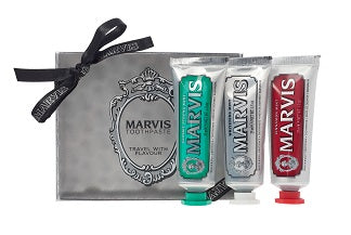 Travel Size Toothpaste Set of 3 - 1.3oz/25ml Each, TSA Approved Mini Toothpaste for Airplane Travel, Camping & Emergency Kits