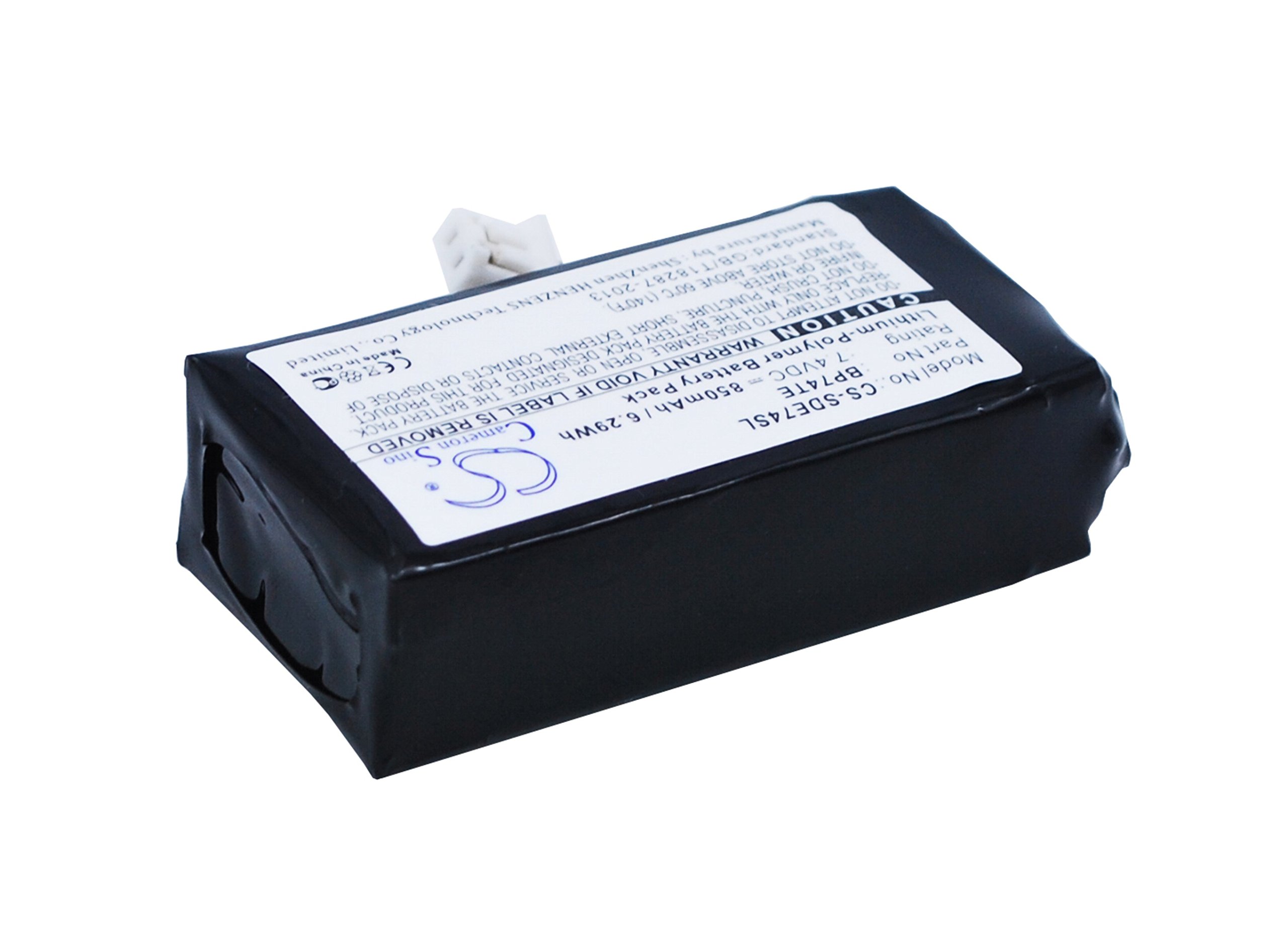 850mAh 7.4V Li-ion Battery Replacement for DA Edge RT Transmitter DA212 Edge TX - Compatible with BP74TE - Perfect for RC Cars, Drones & Remote Control Devices