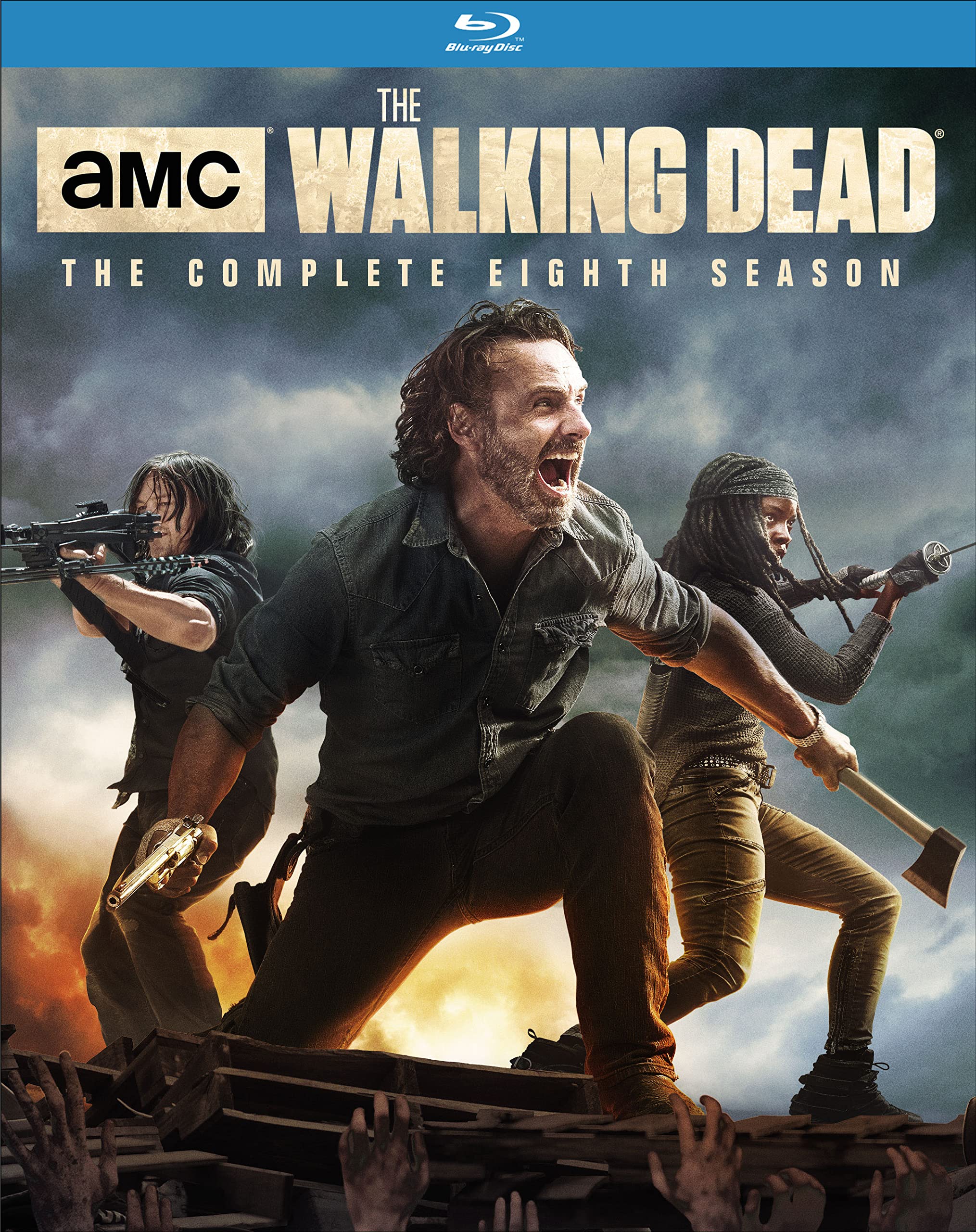 The Walking Dead: The Complete Eighth Season DVD Box Set - Action-Packed Zombie Thriller Series for Fans & Collectors | Perfect for Movie Nights & Gifts
