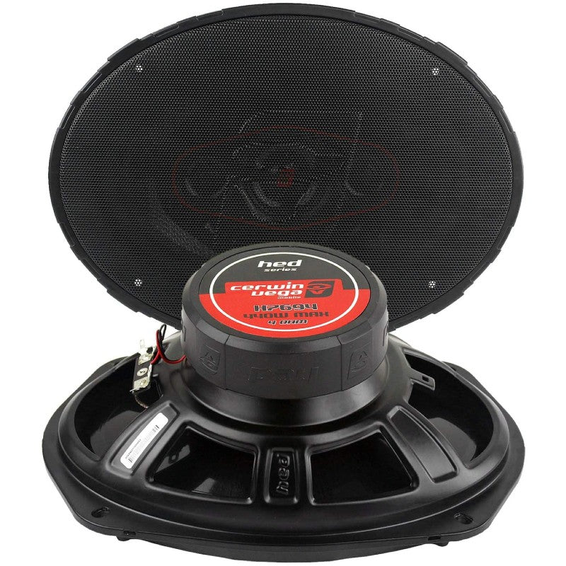 Cerwin Vega H 7694 880W Max 150W RMS 6x9 Inch 4-Way Coaxial Car Speakers - Premium Sound for Cars, Trucks & SUVs - Perfect for Road Trips, Music Lovers & Audio Upgrades