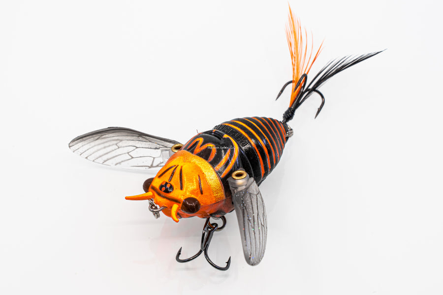 Chasebaits Ripple Cicada Fishing Lures - Topwater Bass Bait for Freshwater & Saltwater - Perfect for Bass, Trout, and Panfish - Ideal for Lakes, Rivers, and Ponds